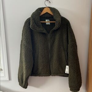 NWT SO Olive Green Cozy Jacket